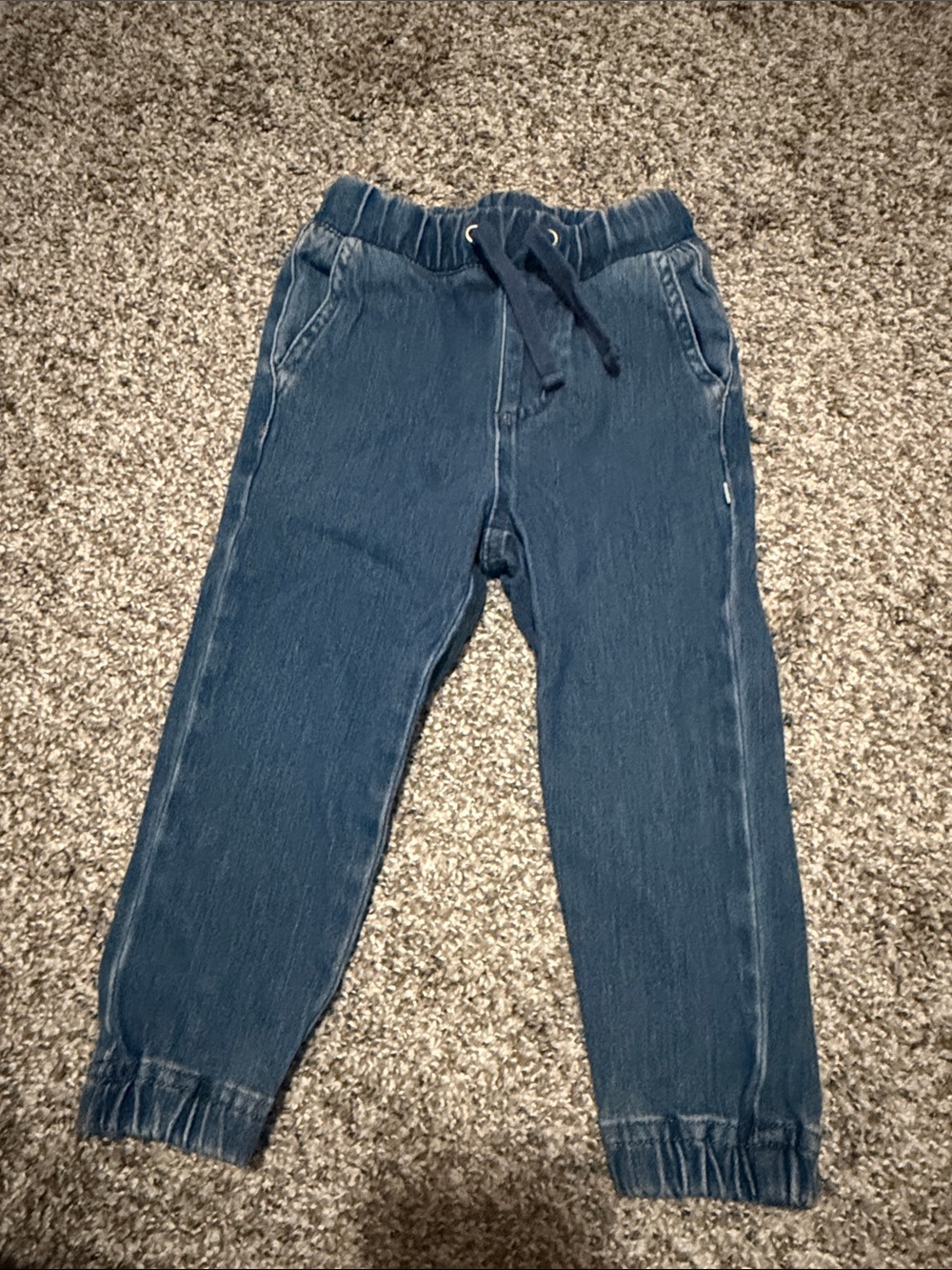 Little Sleepies Blue Pull-On Jogger Pants